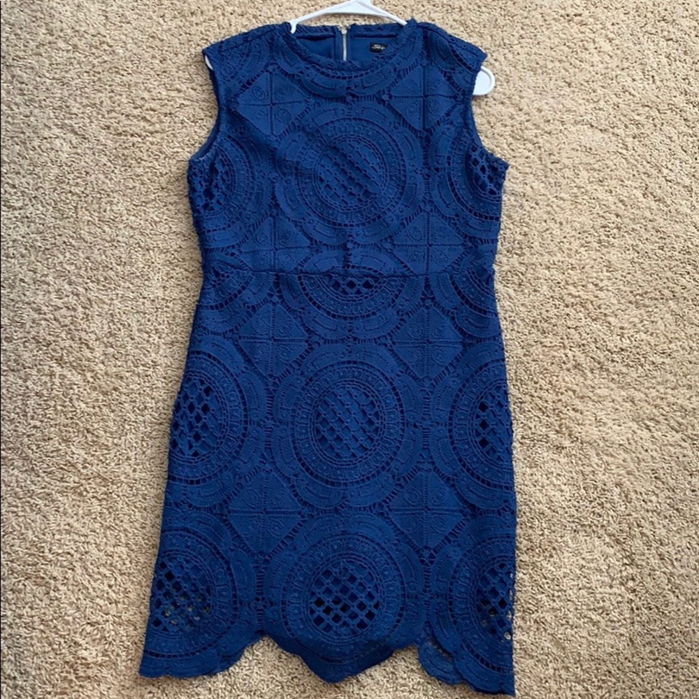 Navy blue dress